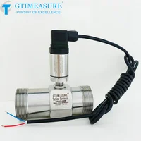 เซ็นเซอร์วัดการไหลของ4-20mA สำหรับ DN20 DN15น้ำมันแอลกอฮอล์ดีเซลของเหลวกังหัน DN50 3