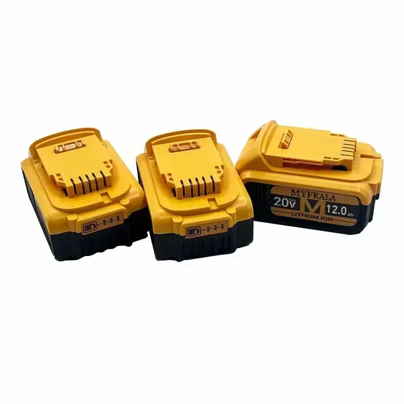 2025New 100% Original 12000mAh 20V for Dewalt Power Tool Battery DCB206 20V 18.0Ah Battery DCB206 20V Battery DCB205 DCB200 6