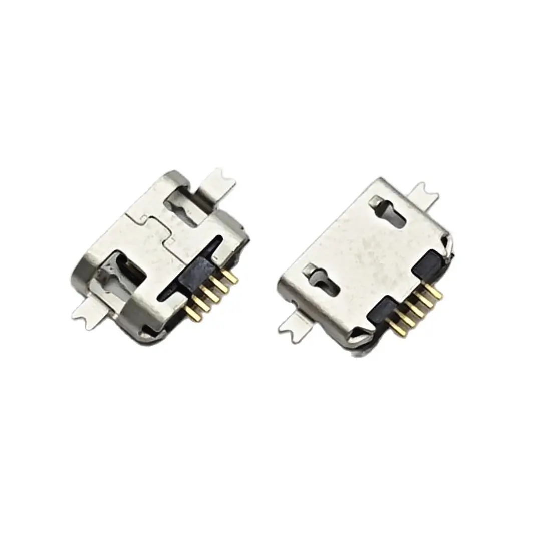 

50pcs For Moto Motorola ME525 + DEFY MB525 Micro USB Connector plug Charging port Mini USB Jack socket charger Flat mouth 1.0mm