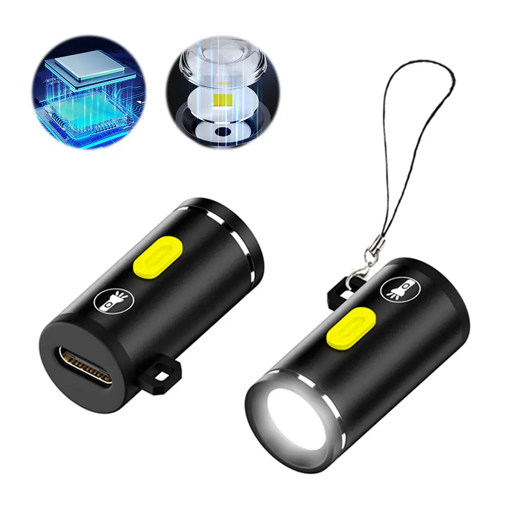 5PCS LED Handheld Mini Flashlight Aluminum Alloy Small Pocket Flashlight Portable Camping Flashlight for Outdoor Hiking Camping
