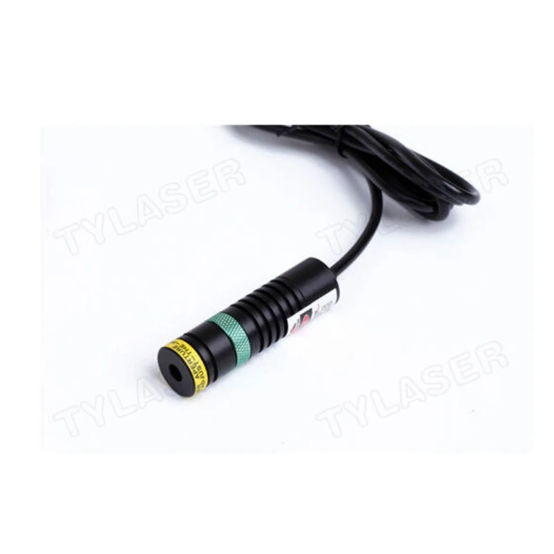 18X65mm Adjustable 520nm 10/30/50/80mw Green Line/Dot/Cross Laser Diode Module W/ 5V Adapter & Holder laser module