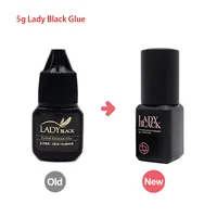 1 Bottle Korea Lady Black Eyelash Extension Glue Fast Drying 5ml Original Professional False Lash Adhesive Makeup Tools Shop 2