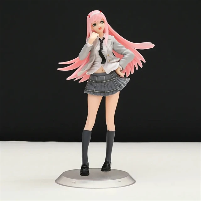 Anime Darling in the FRANXX Action Figure Zero Two 02 Driving Suit PVC Toy  Model