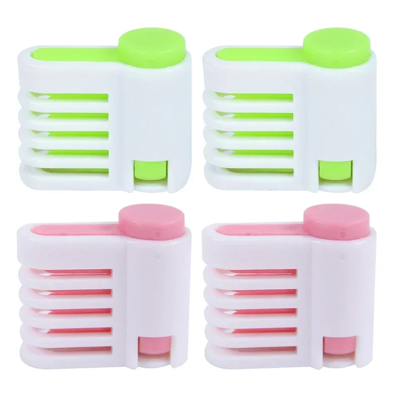 Description Picture 2 of item2pcs/set 5 Layers Cake Slicer Adjustable DIY Bread Knife Splitter Toast Slicer Fixator Cutting Leveler For Kichen Bakeware Tool