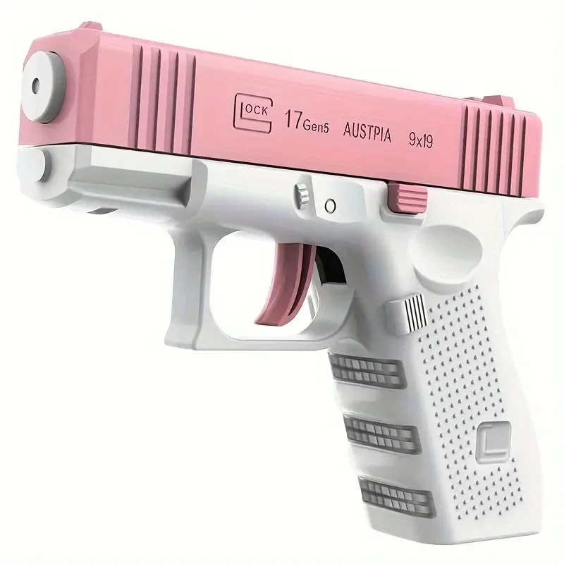 Mini Water Guns Children's Interactive Water Toy Spray Gun Summer Gift Toy with Linkage Rear Seat Continuous Fire