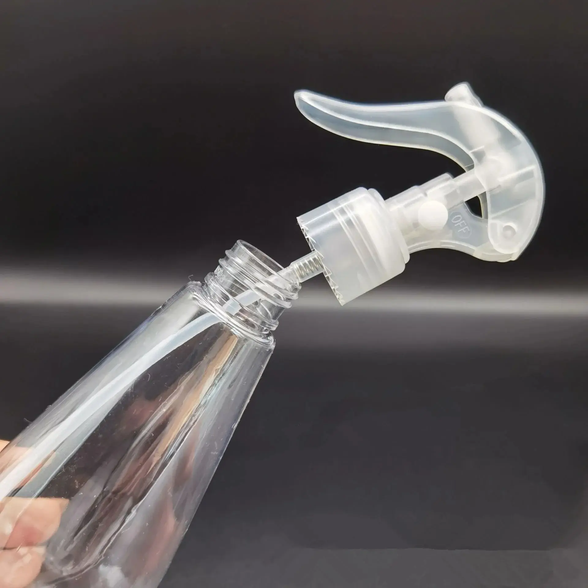 휴대용 빈 스프레이 병, 리필 가능 액체 무화기 메이크업 향수 분무기 용기, 200ml 에센셜 오일 클리너, 2 개