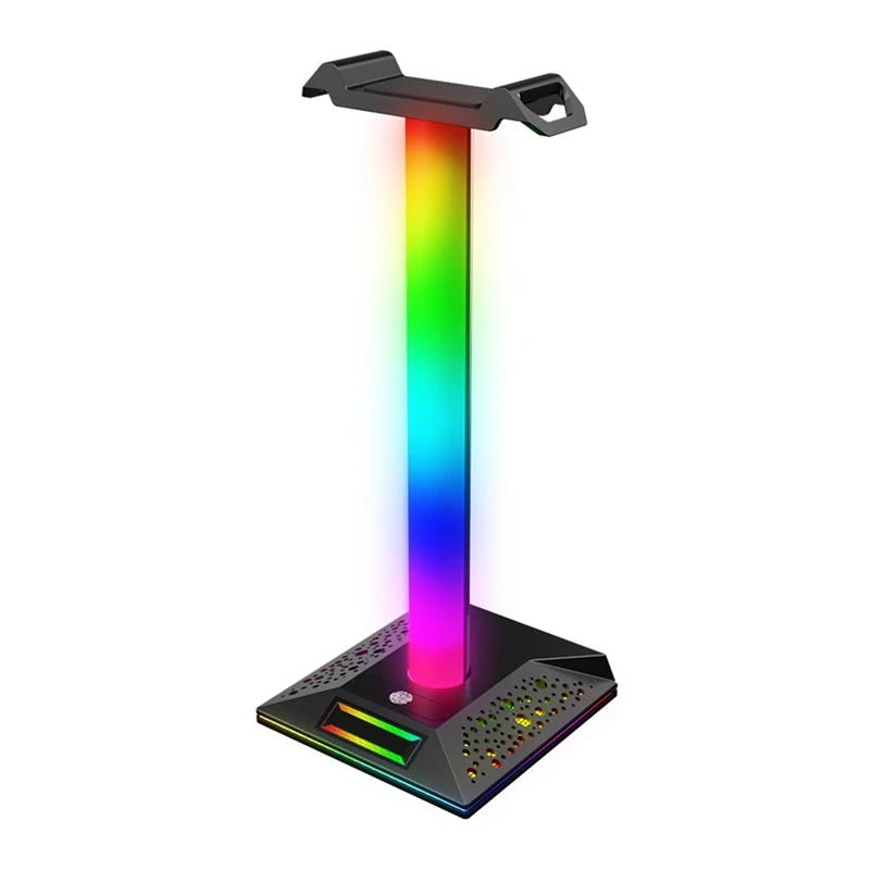 

Подставка для игровых наушников с двумя USB-портами