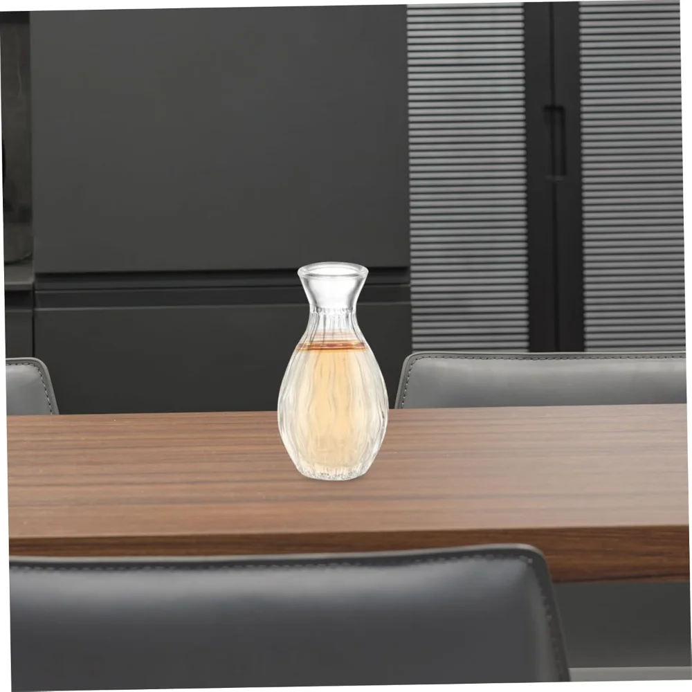 3pcs Aromatherapy Bottle Glass Essential Oils Housewarming Glass Covers for Drinks  Diffuser Round Diffuser Jars Glass Diffuser 6