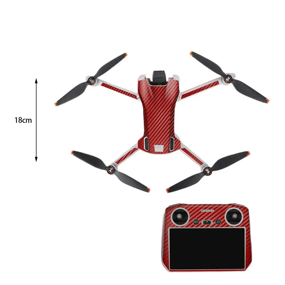 Drone Stickers Without Leaving Glue No Bubbles Effectively Protect The Body Drone Remote Control Sticker Accessory for DJI Mini3
