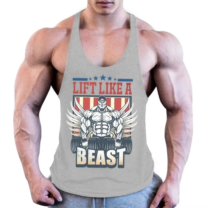 Flexible and stretchable gym fitness staple for men.