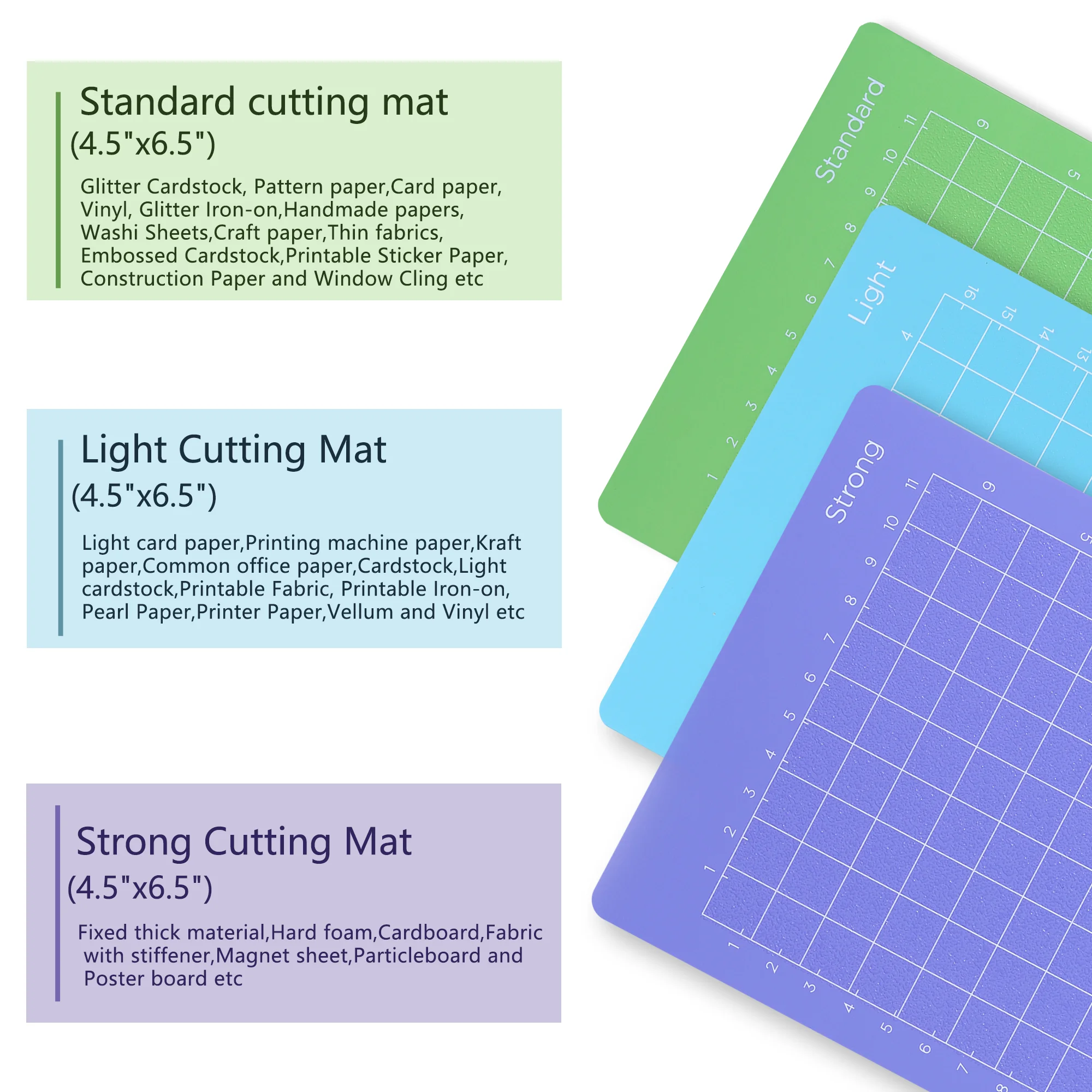 Cutting Mat Cutting Pad 3Pcs for Cricut Joy Machine