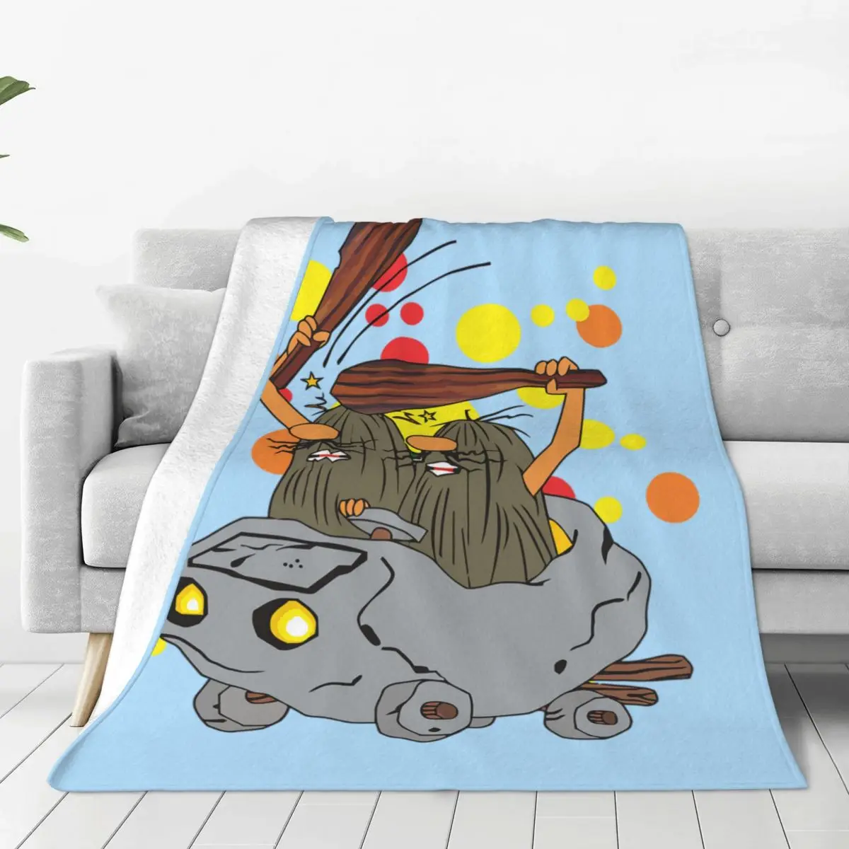 

Одеяло Captain Caveman, Фланелевое покрывало, переносное мягкое теплое покрывало с кондиционированием воздуха, на лето
