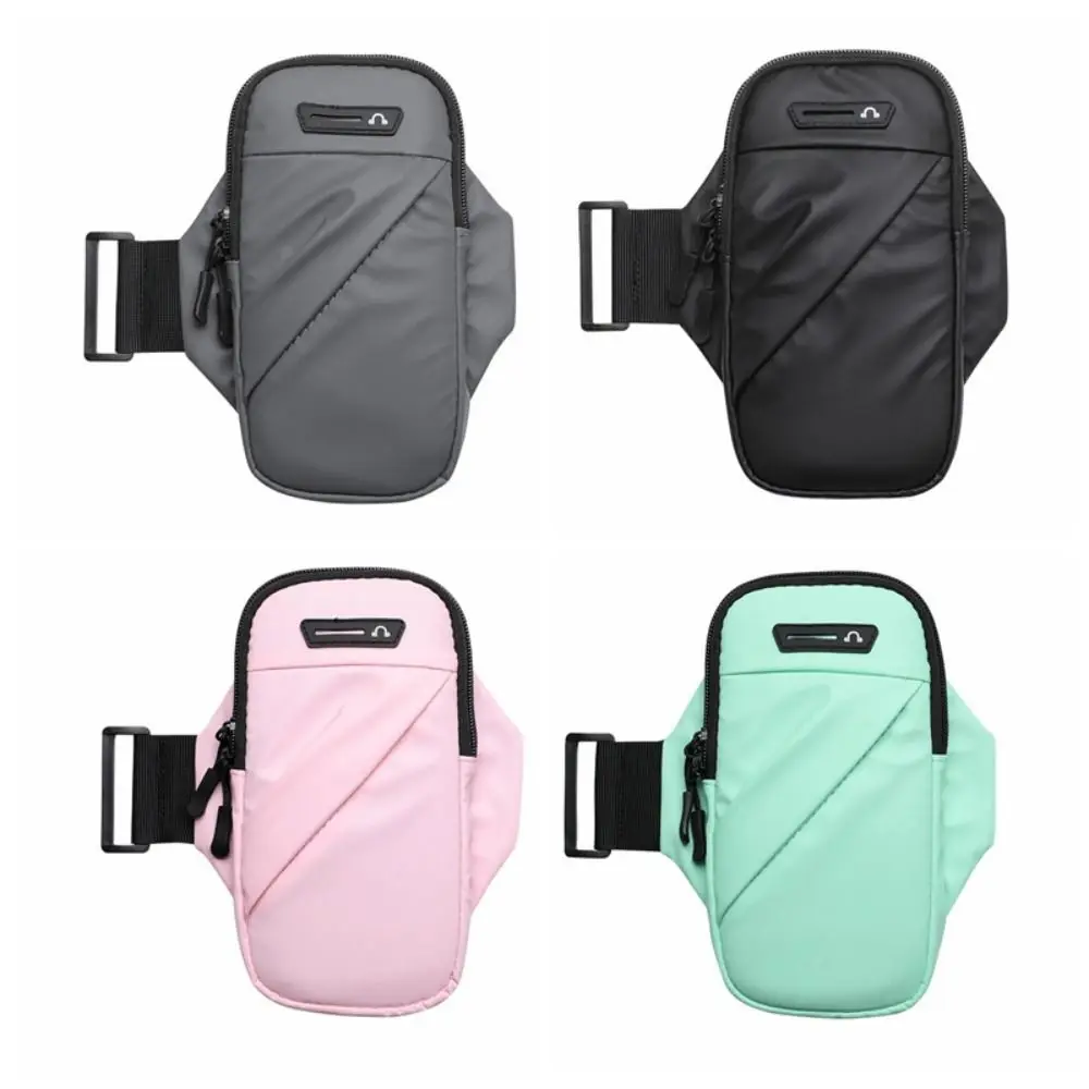 

Jogging Case Sport Arm Bag Wrist Wallet Waterproof Running Phone Holder Arm Pouch Zipper Cycling Arm Band Case Gym Fitness