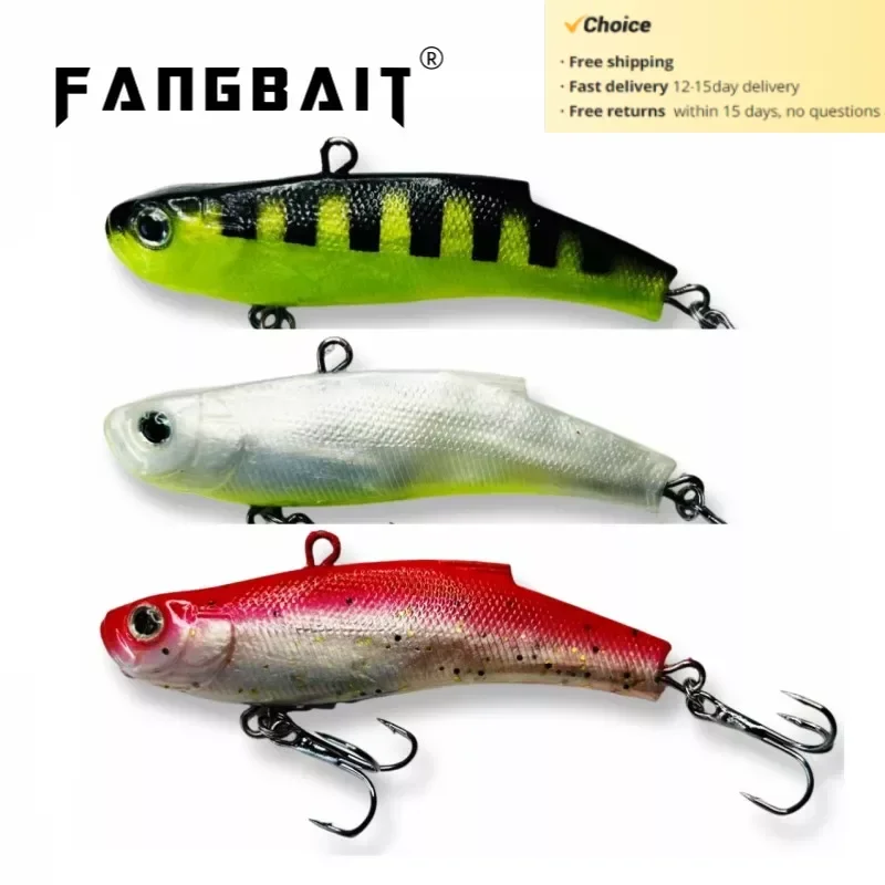 Силиконовая рыболовная приманка Fangbait 2024 Vib Bassday, приманка для зимней рыбалки Силиконовая рыболовная приманка Fangbait 2024 Vib Bassday, приманка для зимней рыбалки