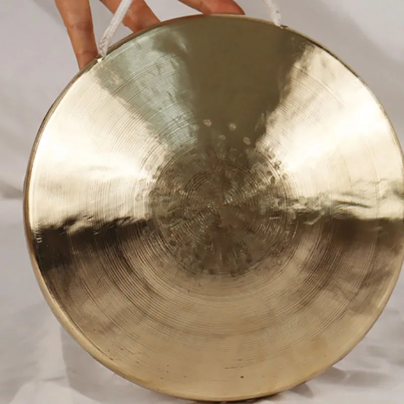 Copper Gong Musical Instruments Percussion Professional High Pitch Meditation Percussion Musical Instruments Shock Cymbals