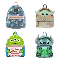 Gifts Disney Monsters University Mini Backpack Faux Leather Double Strap Shoulder Bag Cosplay Backpack Anime Kawaii Cartoon 1