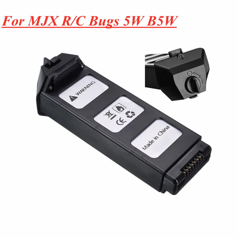 Batterie Drone 7.4V 2200mAh - Chargeur Inclus - Haute Capacité