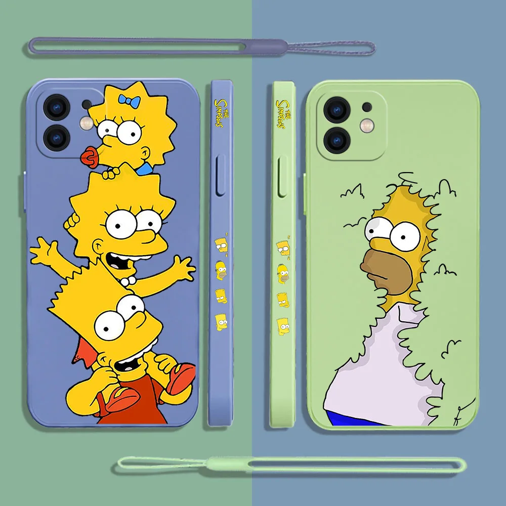 The Simpsons Phone Case For Samsung A53 A50 A12 A52 A52S A51 A72 A71
