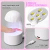 New Nail Drying Lamp 6LED Lamp Mini Nail Dryer UV Lamp Manicure Machine With USB Cable Gel Nail Polish Dryer Home Travel Use 3
