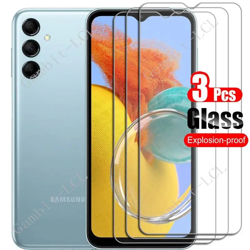 

1-3PCS Tempered Glass For Samsung Galaxy M14 5G 6.6" Protective Film ON GalaxyM14 M 14 SM-M146B M146 Screen Protector Cover