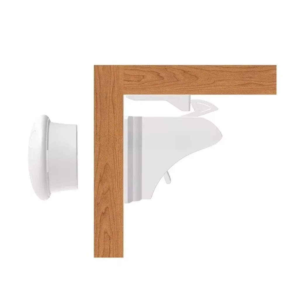 Protective Magnetic Safety Lock Invisible Child Baby Anti-pinch Hand Drawer Cabinet Latch Magnetic Lock Cabinet Door Locks cabinet lock child lock safety lock