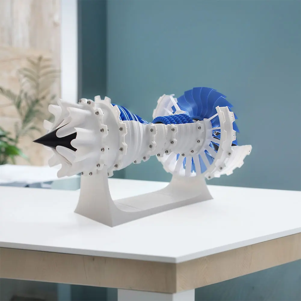 Bambu Lab 3D 프린터 하드웨어 키트, 항공 엔진 액세서리, 창의적인 모델