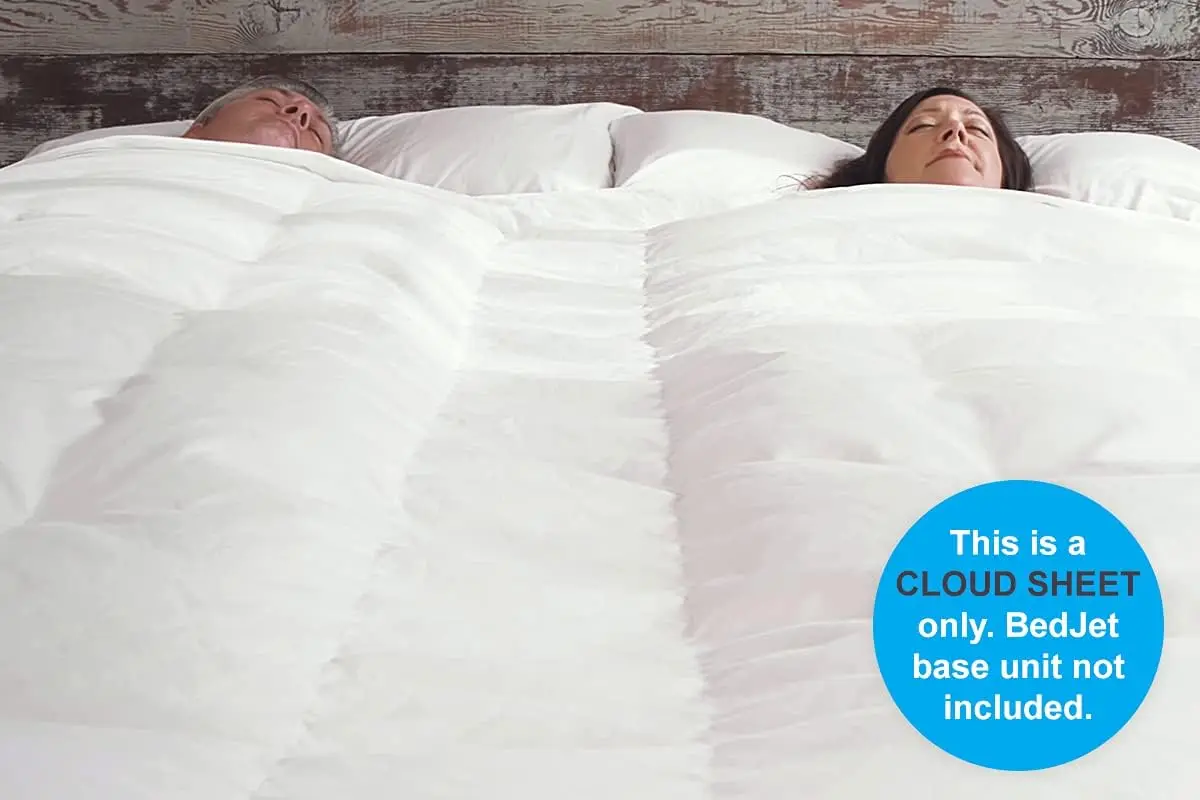 Cloud Sheet-Dual Zone King (Cooling, Heating & Climate Control just for Your Bed) White