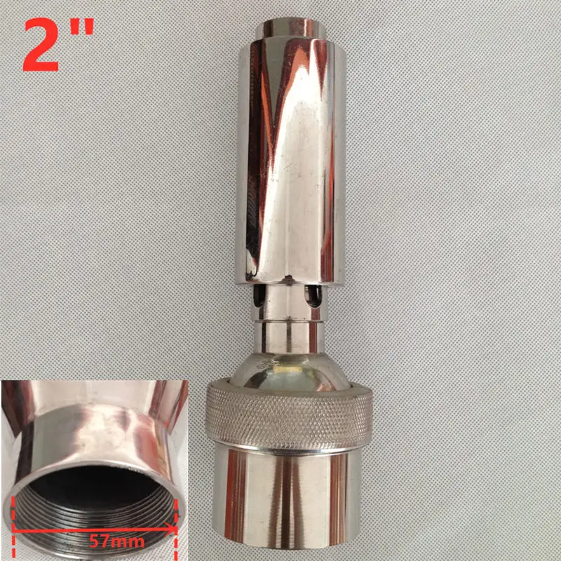 

2 "DN50 SS воздушная добавка пузырьковый фонтан сопло спрей пруд сад разбрызгиватель