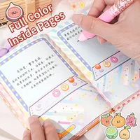Creative Fruit Twisted Egg Organ Book High Value Full-color Cute Notepad DIY Cartoon Students Portable Notebook 2