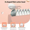 Children'S Hair Clipper Automatic Hair Suction Electric Trimmer Clippers Shave Self-Help Waterproof Low Noise USB Charge Cutter 3