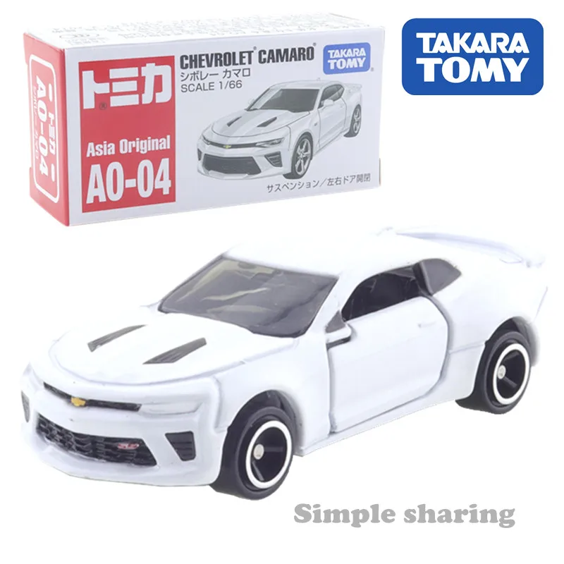 

Takara Tomy Tomica Asia Original AO-04 Chevrolet Camaro (Asia Ver.) 1/67 Alloy Toys Motor Vehicle Diecast Metal Model