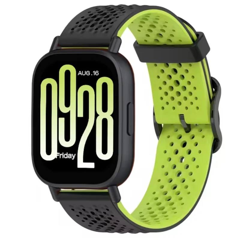 Breathable Sport Silicone Strap - 20mm/22mm, Universal Fit
