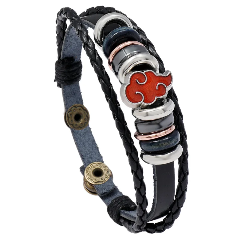 

Europe and America 2023 Fashion New Woven Punk Personalized Anime Peripheral Bracelet Wholesale Women and Jewelry Party Gifts