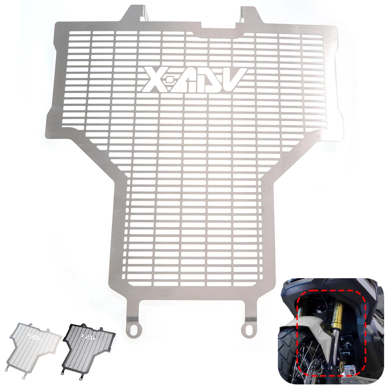 

for honda xadv750 x-adv 750 2017-2019 Radiator Side Cover Grille Guard Protective Motorcycle Accessories