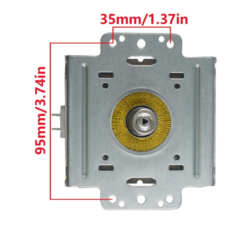 1000W Microwave Oven Magnetron Microwave Oven Tube 2M226 Electronic Heating Tube Metal Texture