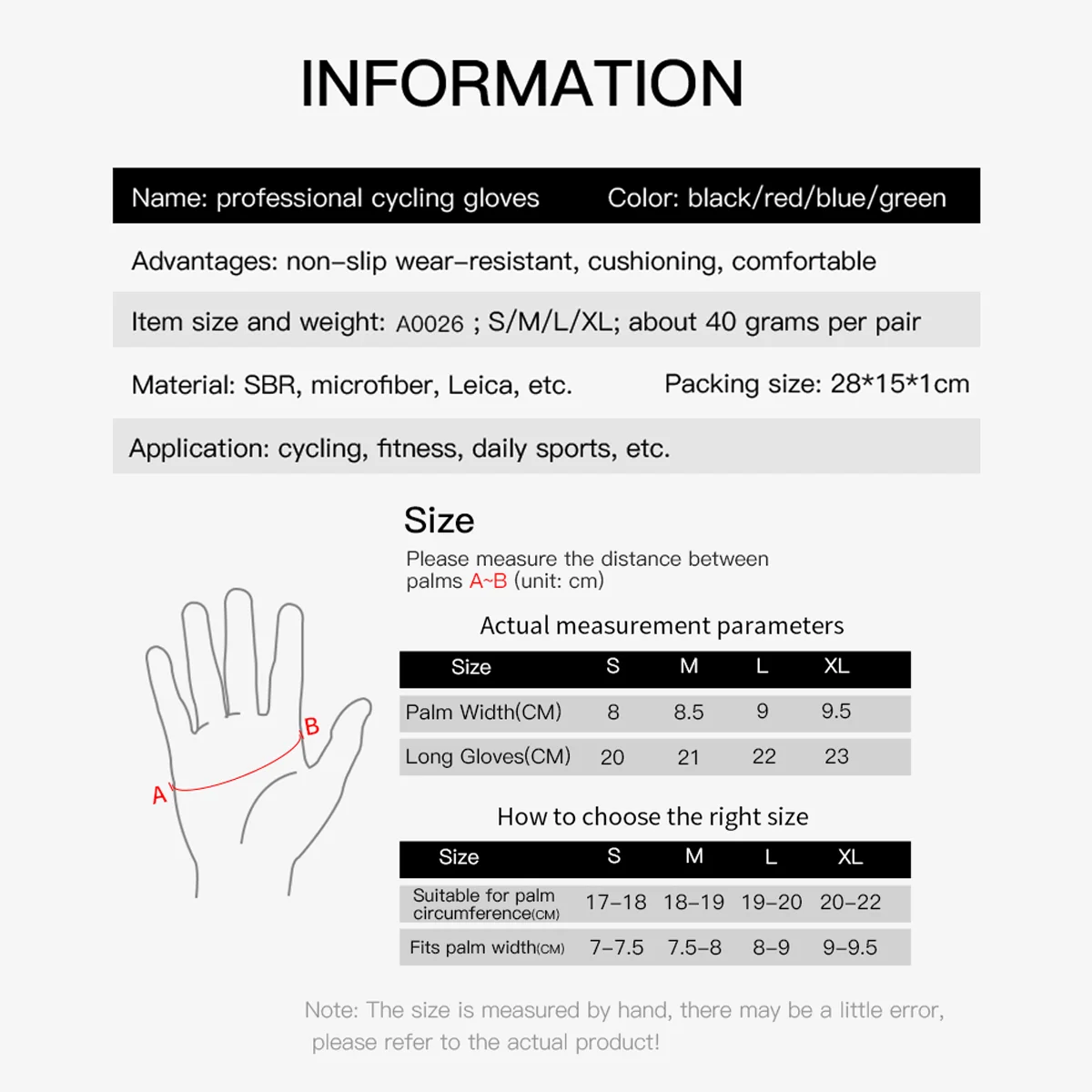 Outdoor Cycling Gloves Full Finger Shockproof Microfiber Wear Resistant Breathable Anti-sweat Touchscreen Motorbike Gloves Men 6