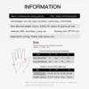 Outdoor Cycling Gloves Full Finger Shockproof Microfiber Wear Resistant Breathable Anti-sweat Touchscreen Motorbike Gloves Men 6