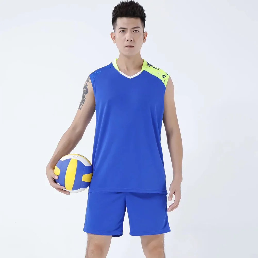 volleyball shirts Men Badminton Shirt pingpong sleeveless T Shirts Table Tennis Set Team Game Running Sport Fitness Gym