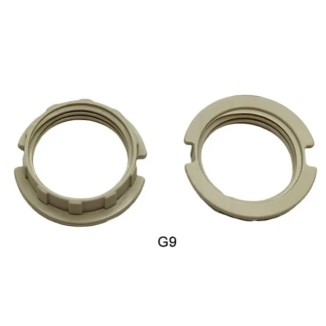 Anelli Per Paralume E14 - 6 Pezzi In Plastica Bianca Per Adattatore Lampadine - Foto 11