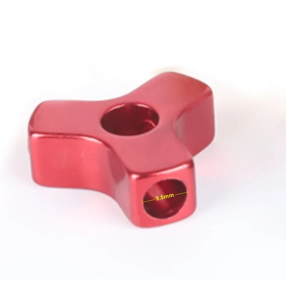 Aluminum Alloy 3Way Tent Pole Connector Hub Sturdy Support for Poles Practical Accessories