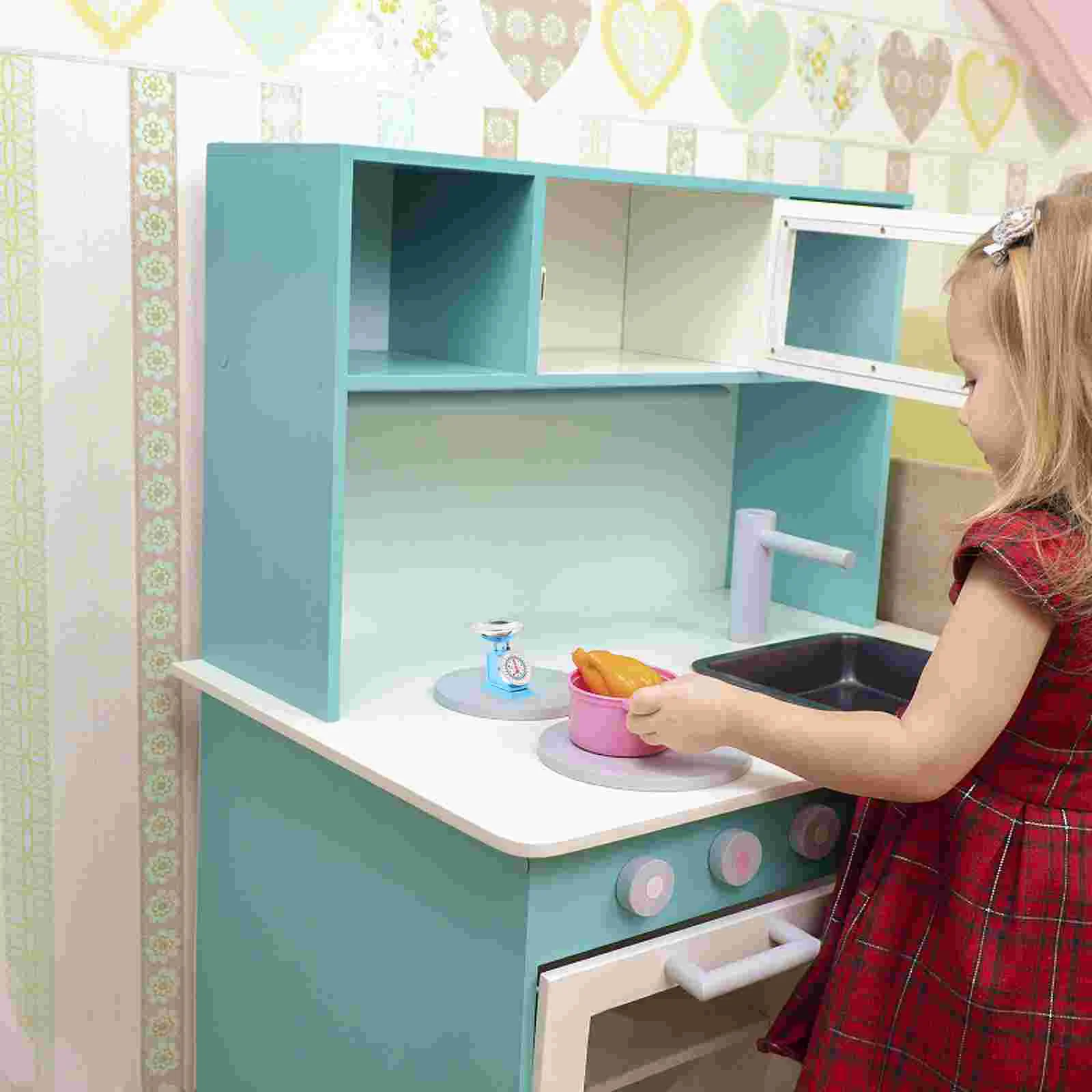 Kitchen Scales Portion Control Mechanical Food Scale Mini Blue Alloy Accessories