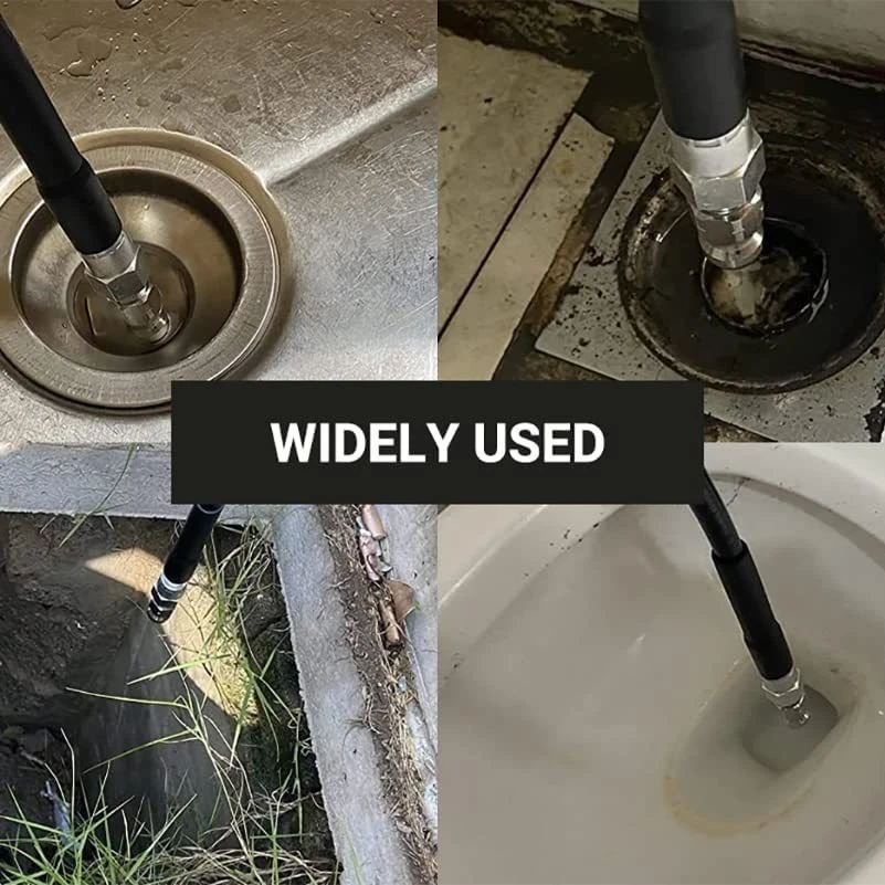 Cleaning machine high-pressure bullet nozzle municipal sewage pointed pipe dredging cleaning nozzle 3