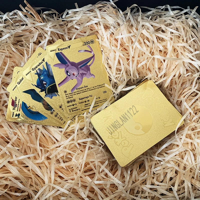 Carte Pokemon Feuille D'or, Nouvelle Boutique En Boîte Vmax V Énergie  Charizard Pikachu Série Rare Battle Coach Carte Jouet Pour Enfants -  AliExpress