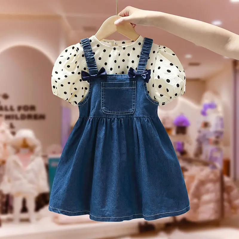 Baby Frock Design Denim Frock For Kids Year Baby Jeans Dress