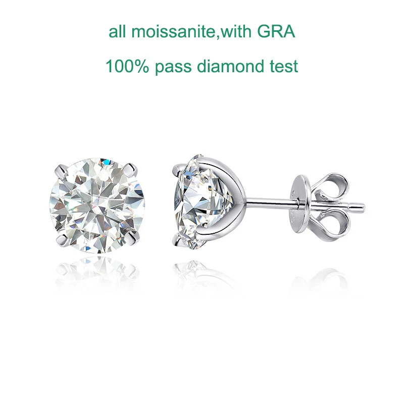 all moissanite GRA