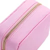 Nylon Mini Makeup Bag Toiletry Cosmetic Storage Bag Waterproof Zipper Small Pouch Coin Sanitary Napkin Purse for Women Girls 4
