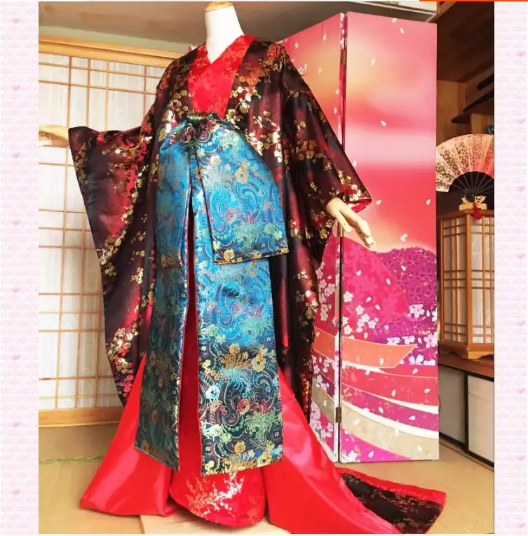 

Традиционное японское кимоно Kui костюм, сценическое исполнение Hanfu
