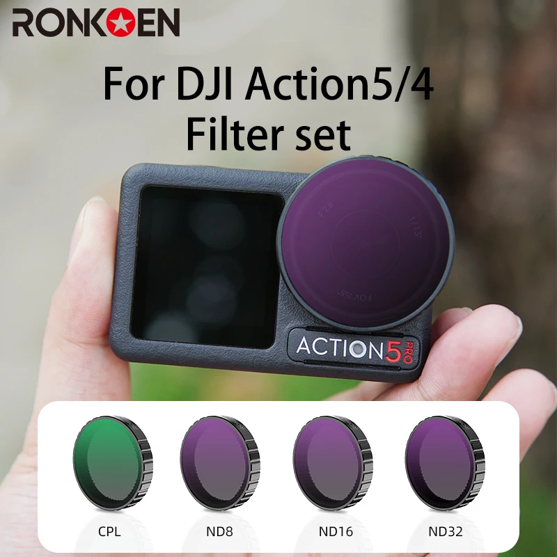 Filtres pour drone DJI Mini 3 Pro - Lot de 7 UV CPL ND