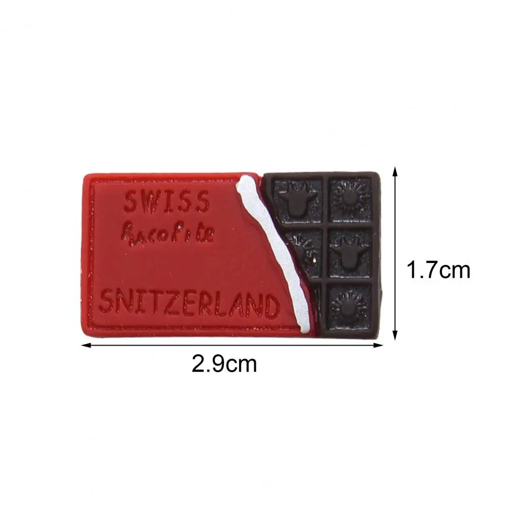 10Pcs Love Chocolate Charms Simulation 3D Dessert Food Mini Ornament Handmade Material Flat Back DIY Phone Case Accessories Deco