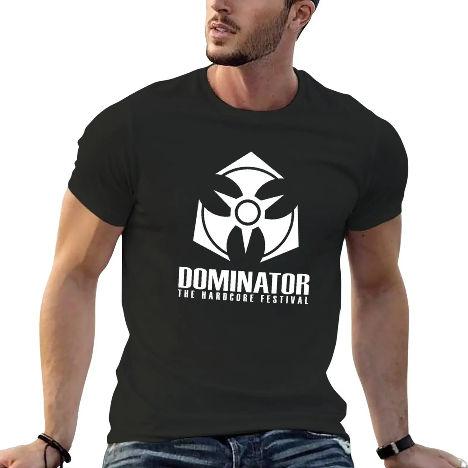 

angerfist - Dominator T-Shirt funnys plus size tops mens graphic t-shirts anime